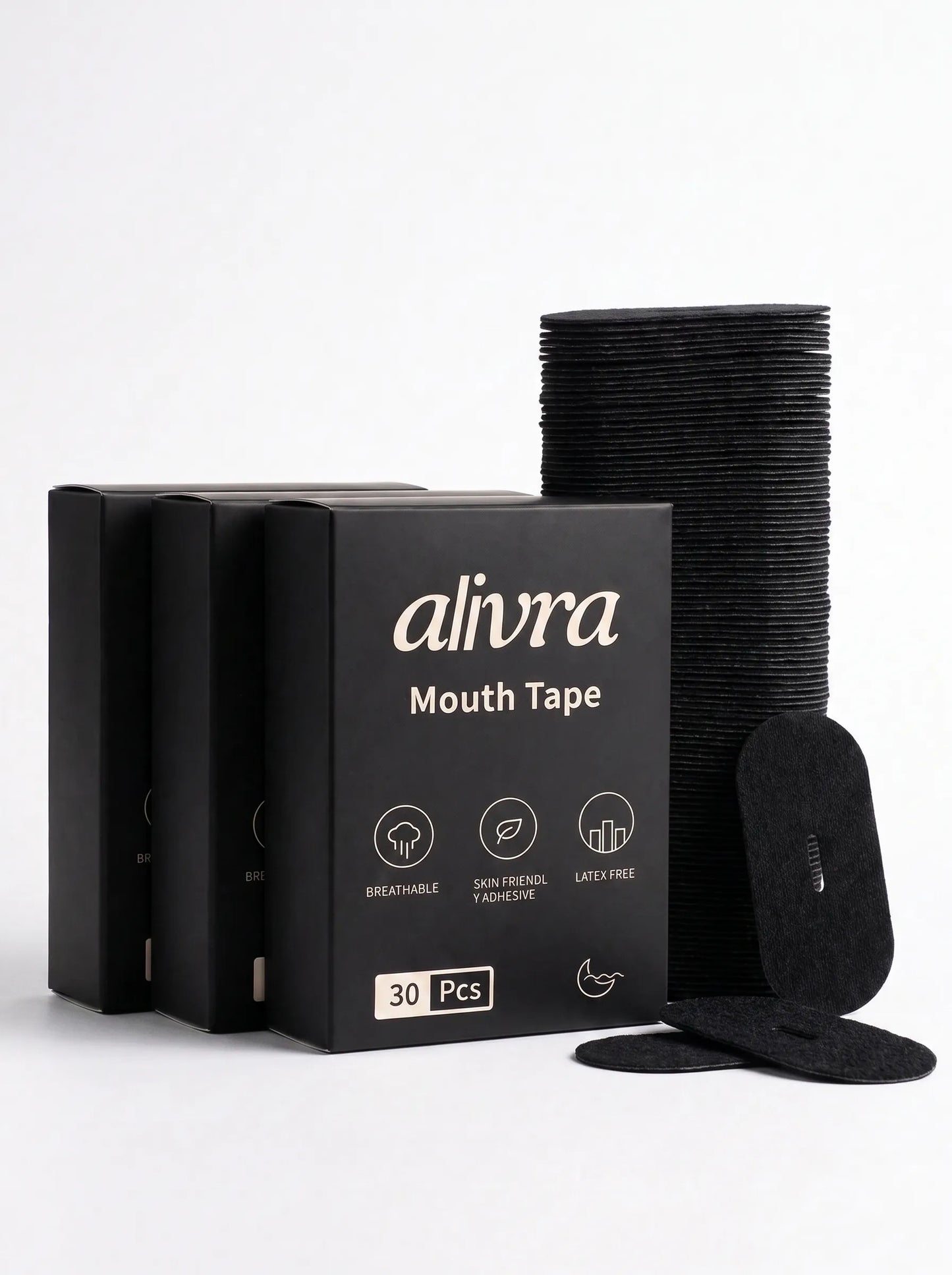 Fita Bucal Alivra para Noites Melhores